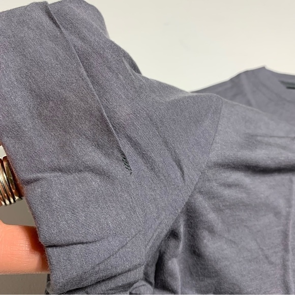 A New Day S super soft cotton modal blend folded sleeve crew neck tee shirt - Picture 3 of 7